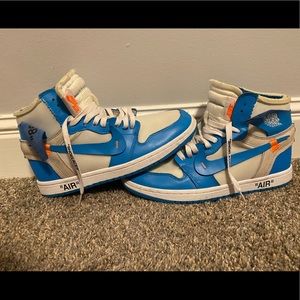 Air Jordan 1 off white UNC